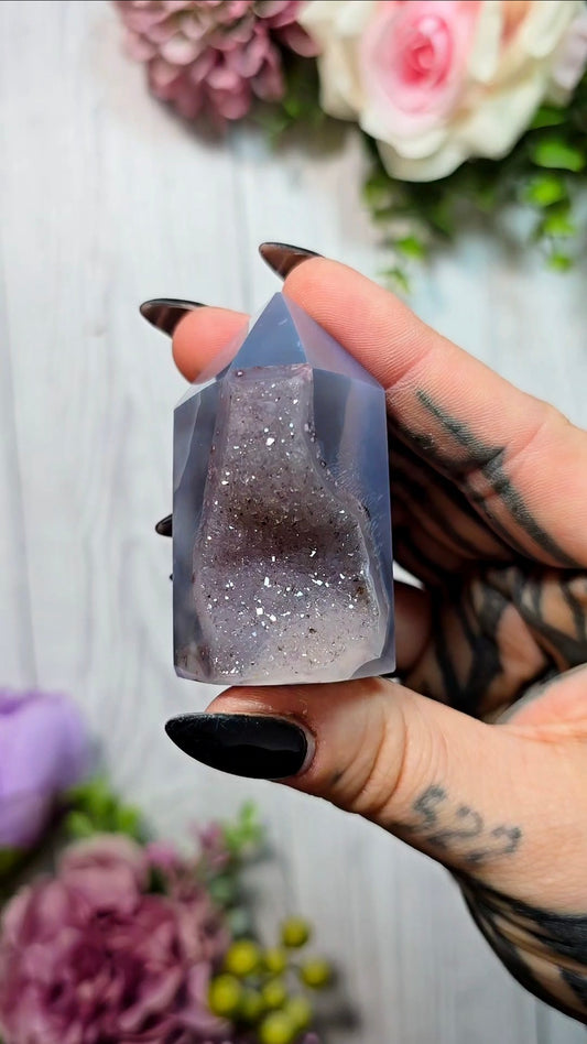 Druzy Agate tower CT522