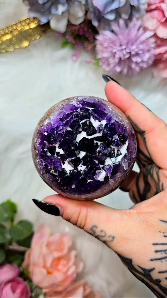 Druzy Amethyst Sphere CS232