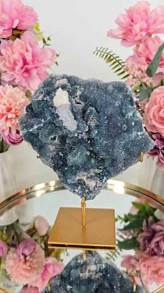 Flower Amethyst on Stand CFLX287