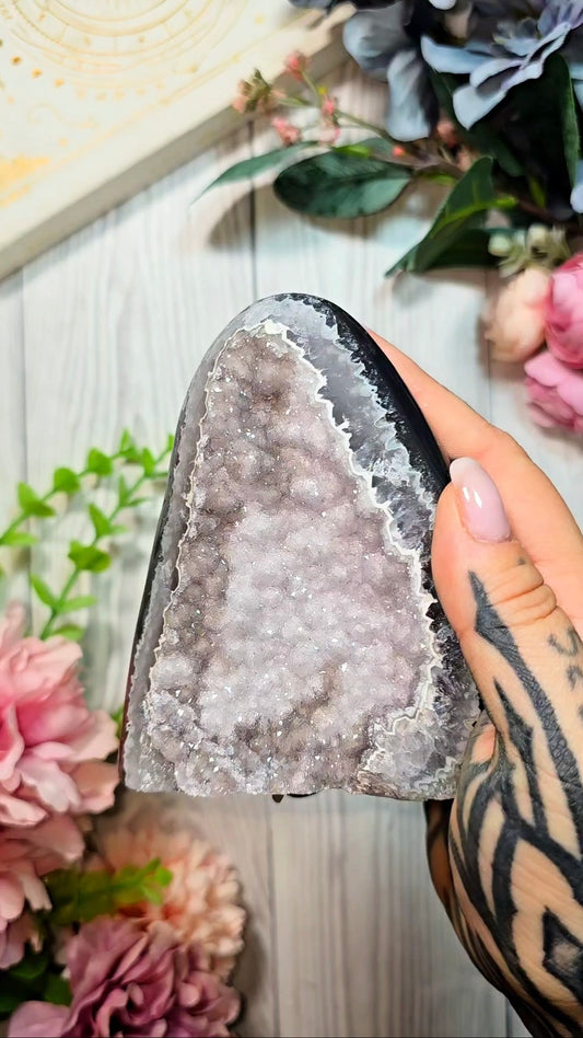 Rainbow Amethyst Cut Base 57