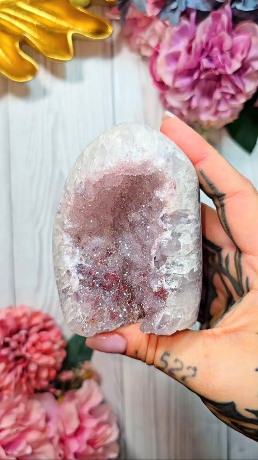 Rainbow Amethyst Cut Base 61