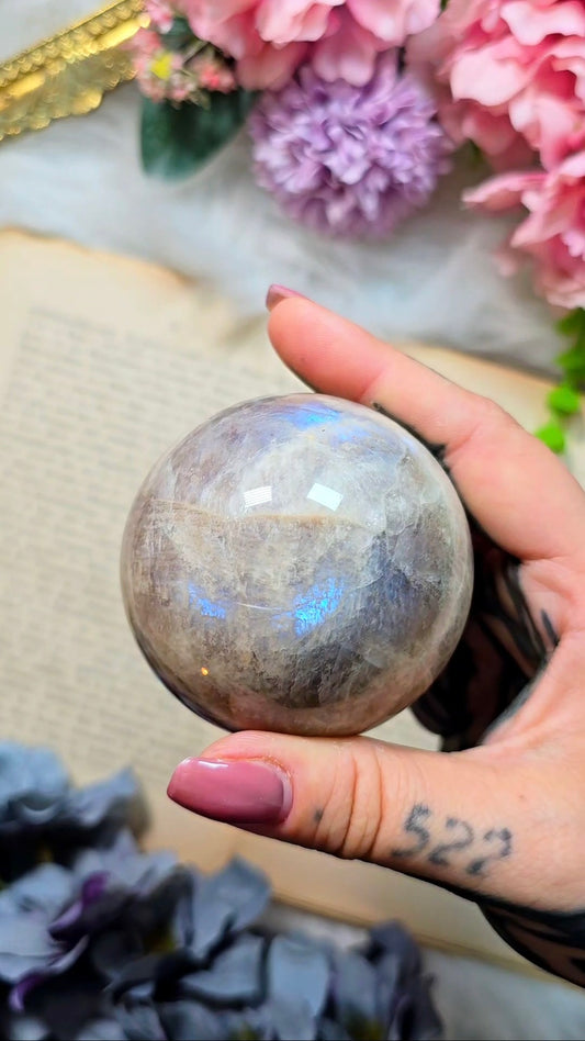 Moonstone sphere