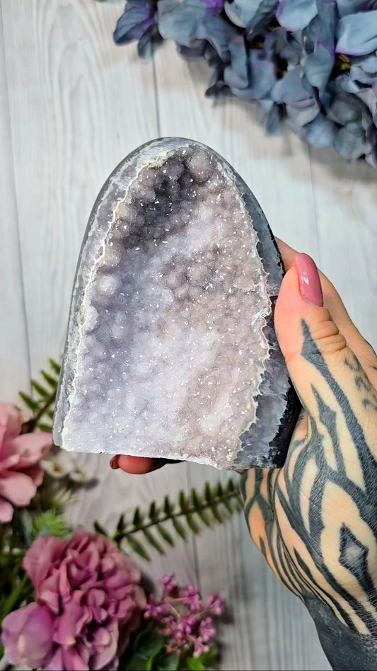Rainbow Amethyst Cut Base 72