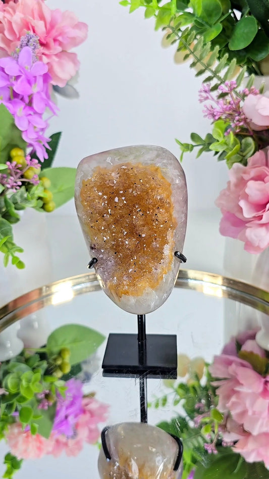 Rainbow Amethyst on Stand 40