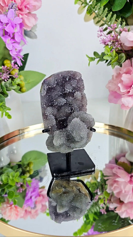 Rainbow Amethyst on Stand 23