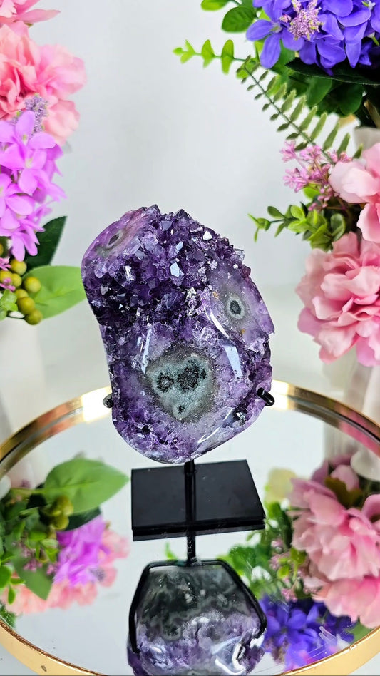 Amethyst Formation on Stand 36