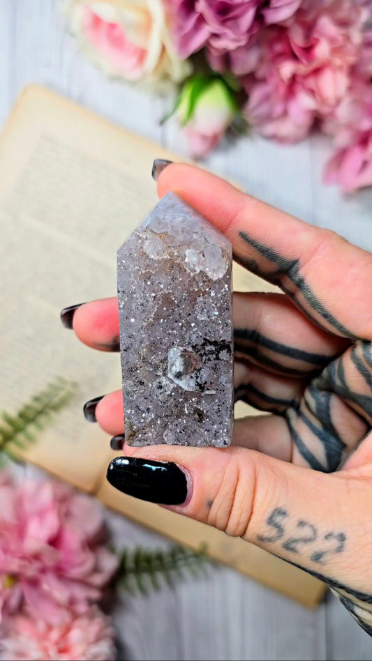 Druzy Agate Tower CT663