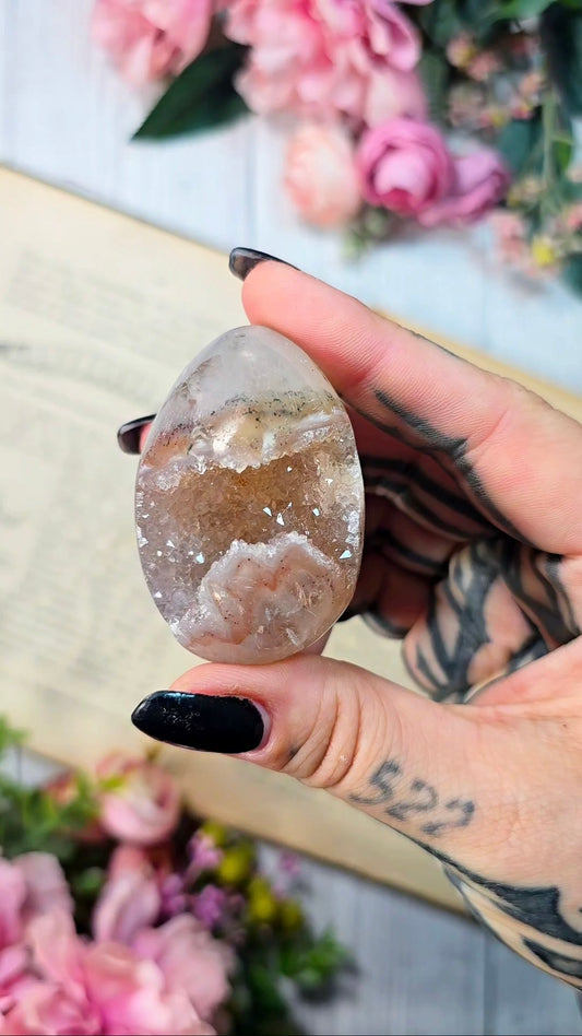 Druzy Rainbow Amethyst Egg 15