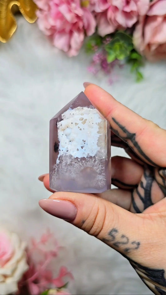 Druzy Agate Tower CT680