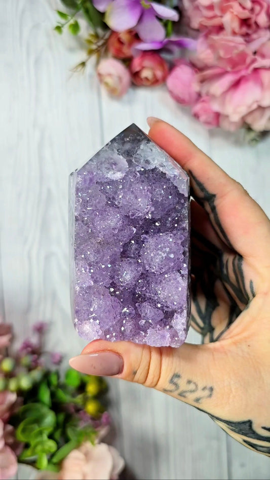 Sugary Amethyst Tower CT696