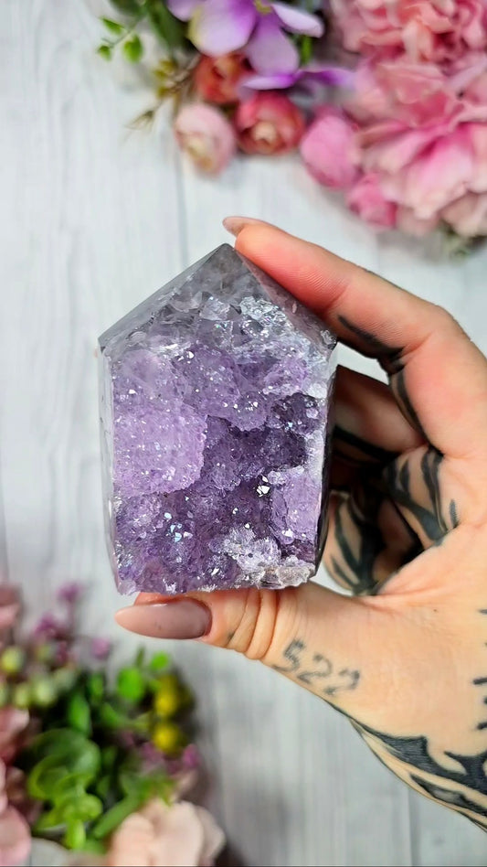 Sugary Amethyst Tower CT695