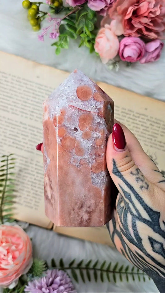Pink Amethyst tower CT700