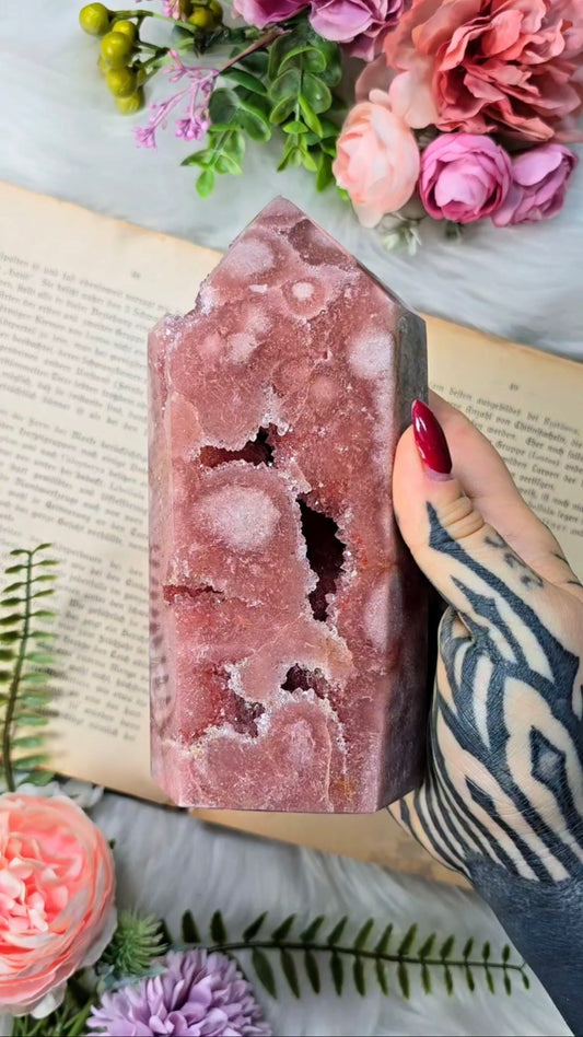 Pink Amethyst tower CT703