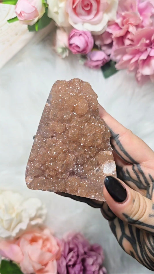 Rainbow Amethyst Cut Base 80