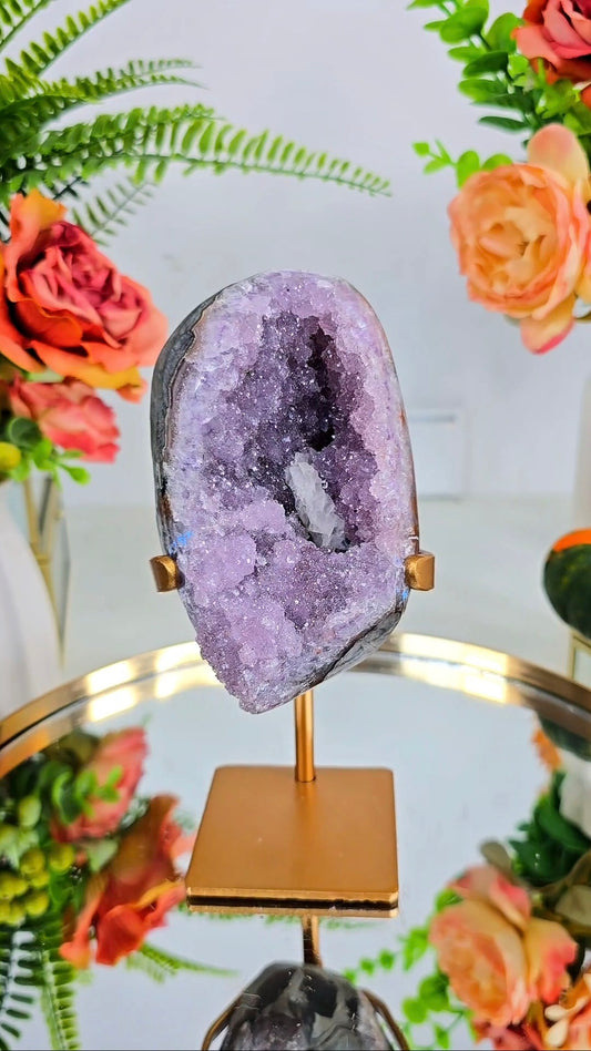 Rainbow Amethyst on Stand 54