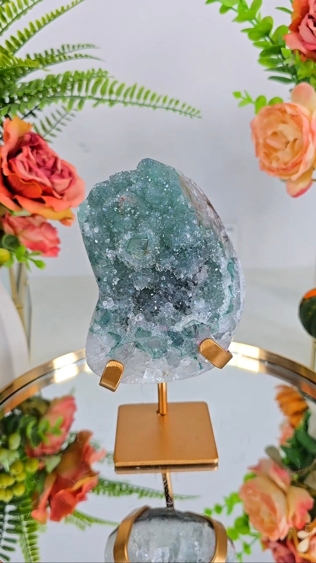 Rainbow Amethyst on Stand 56