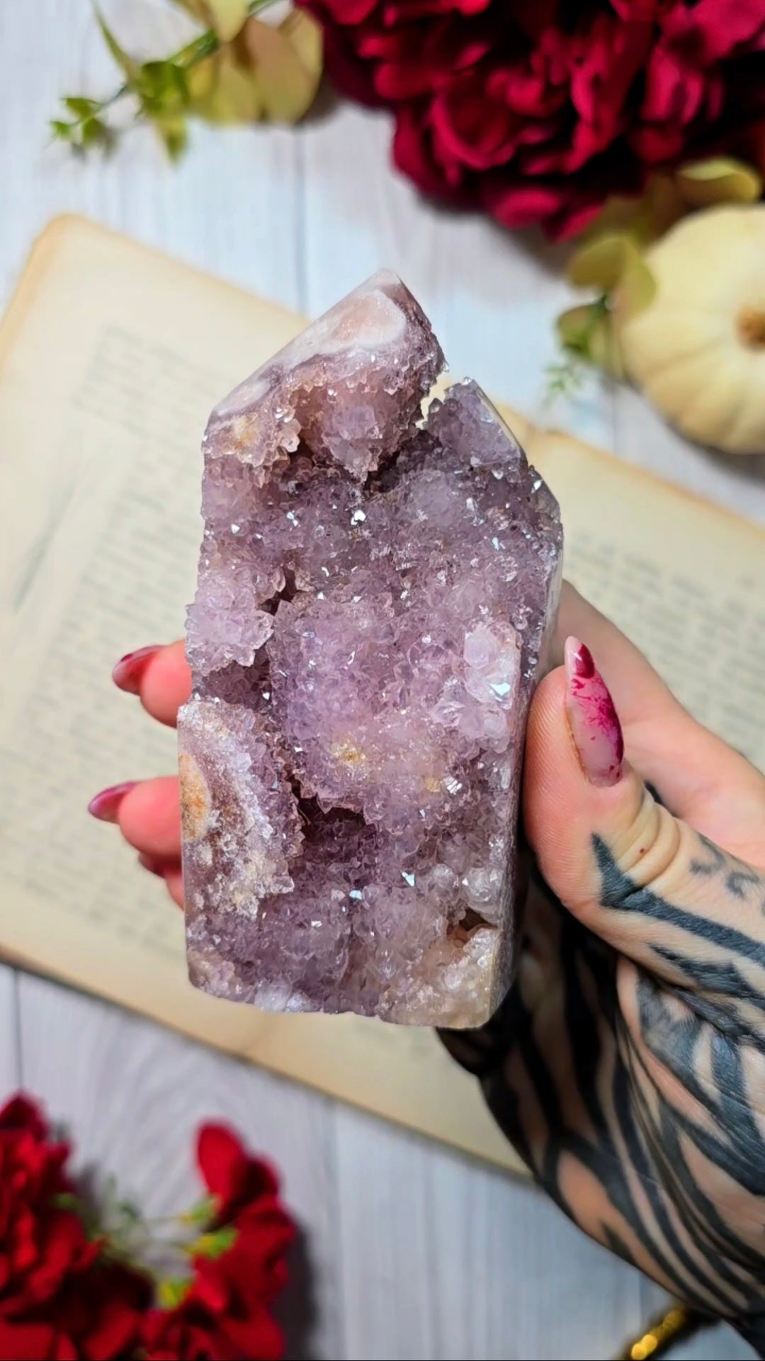 Pink Amethyst tower CT724