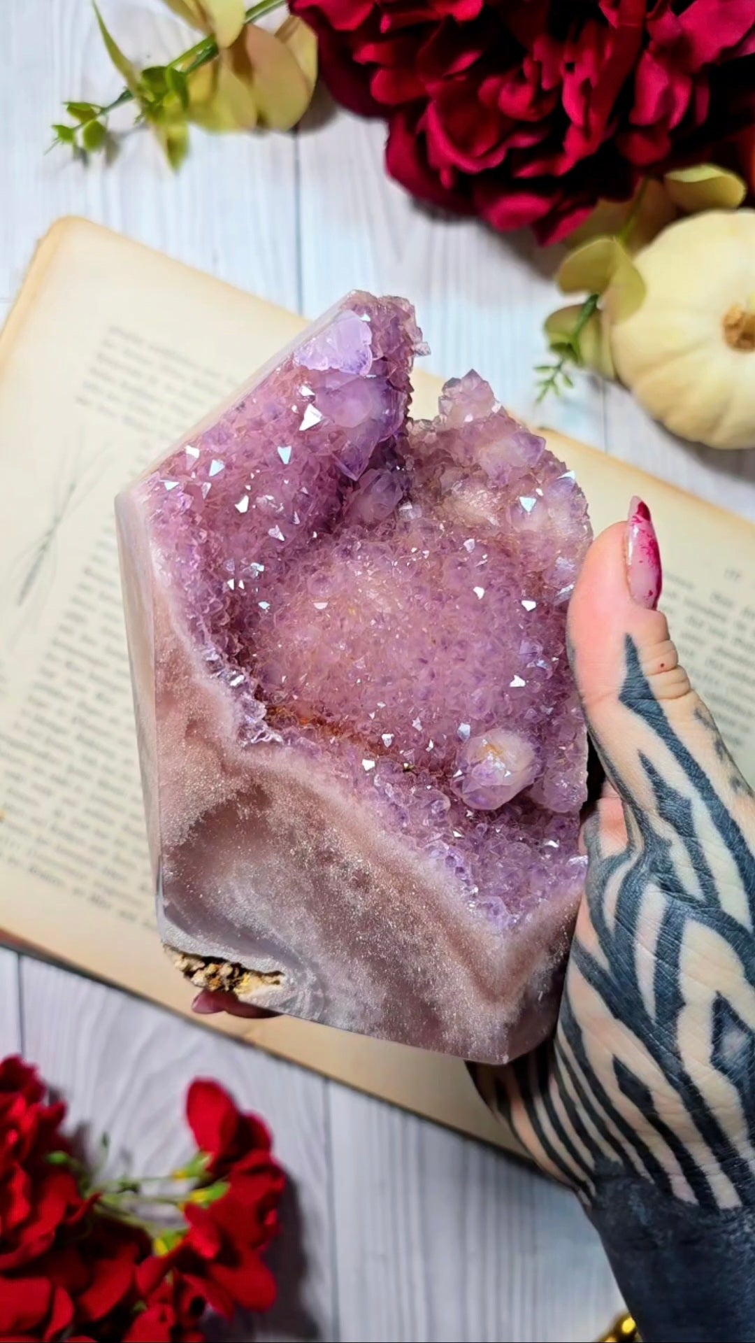 Pink Amethyst tower CT728