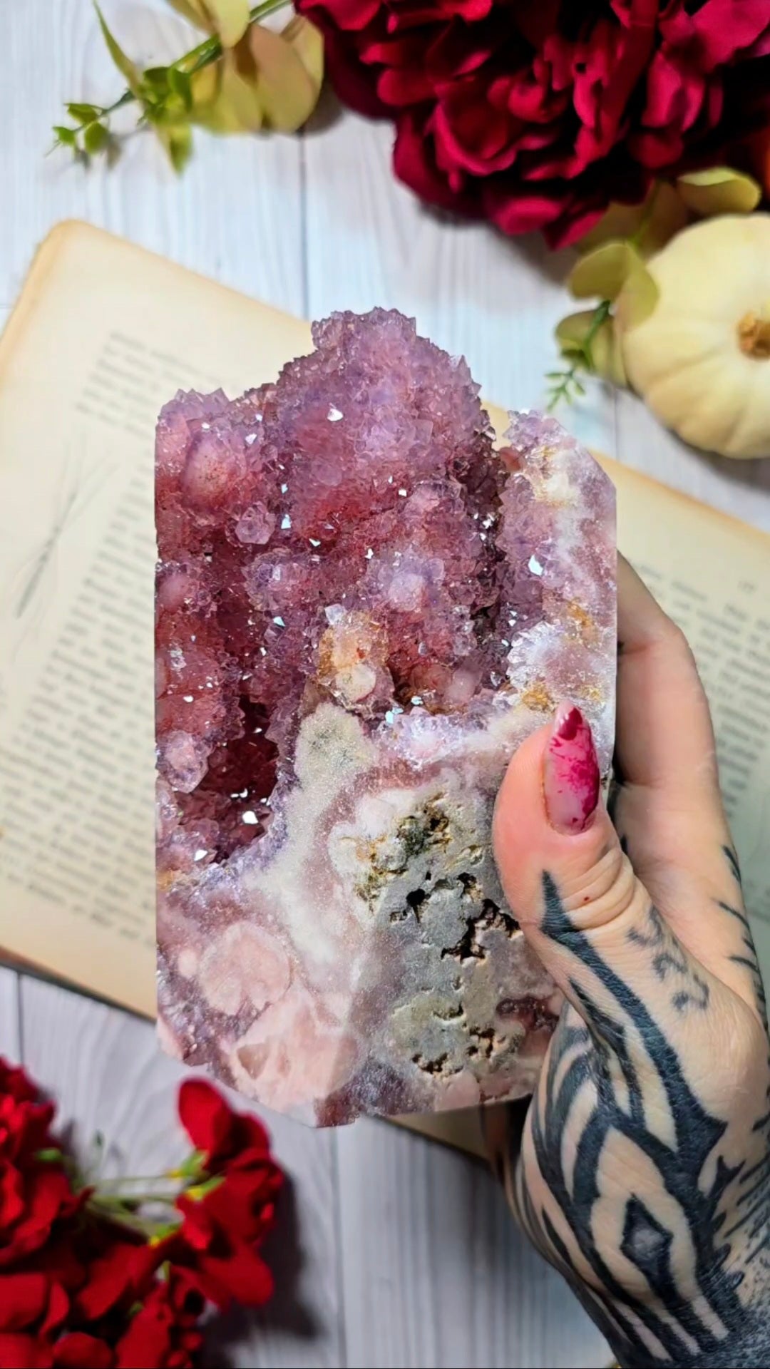 Pink Amethyst tower CT730