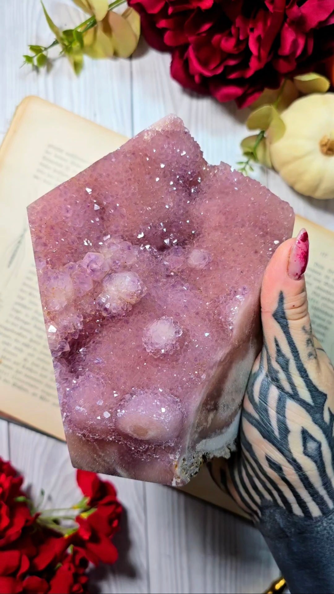 Pink Amethyst tower CT731