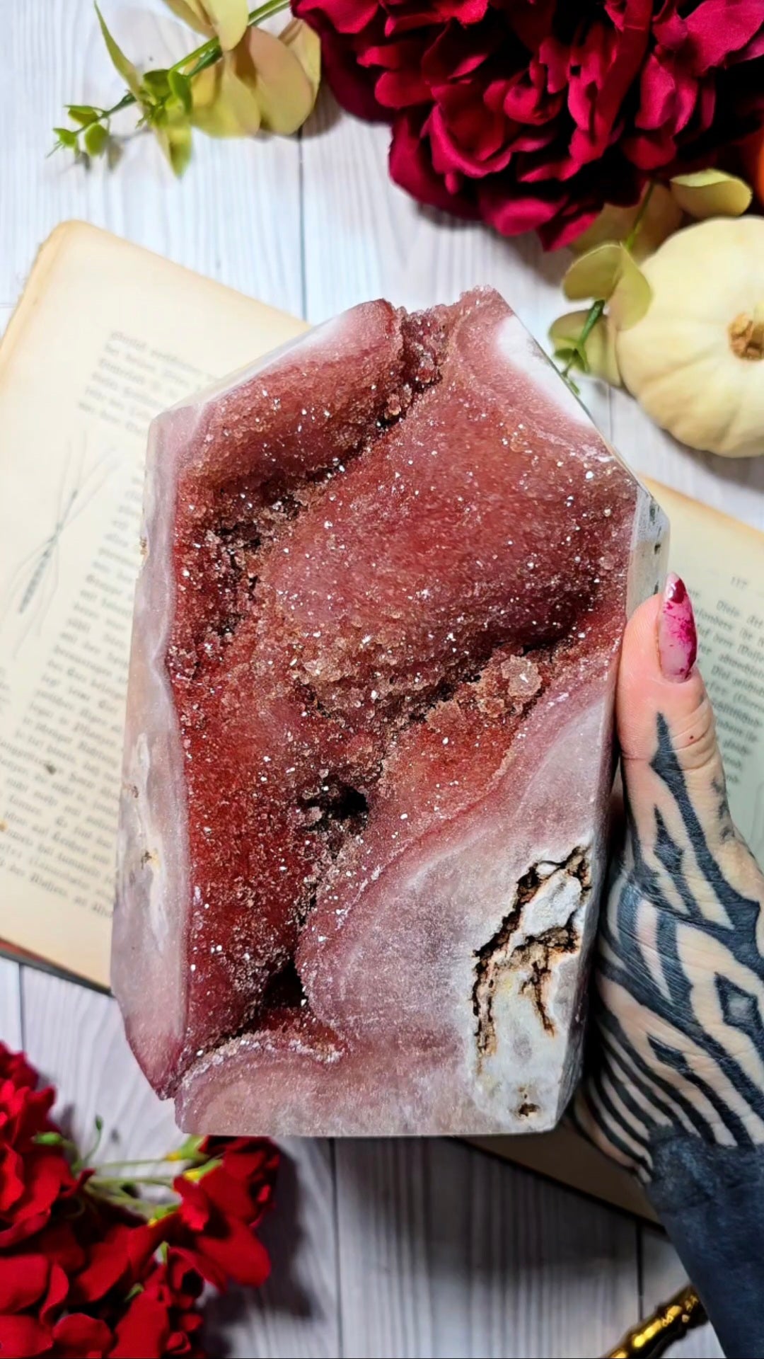 Pink Amethyst tower CT733