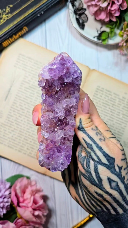 Pink Amethyst tower CT735