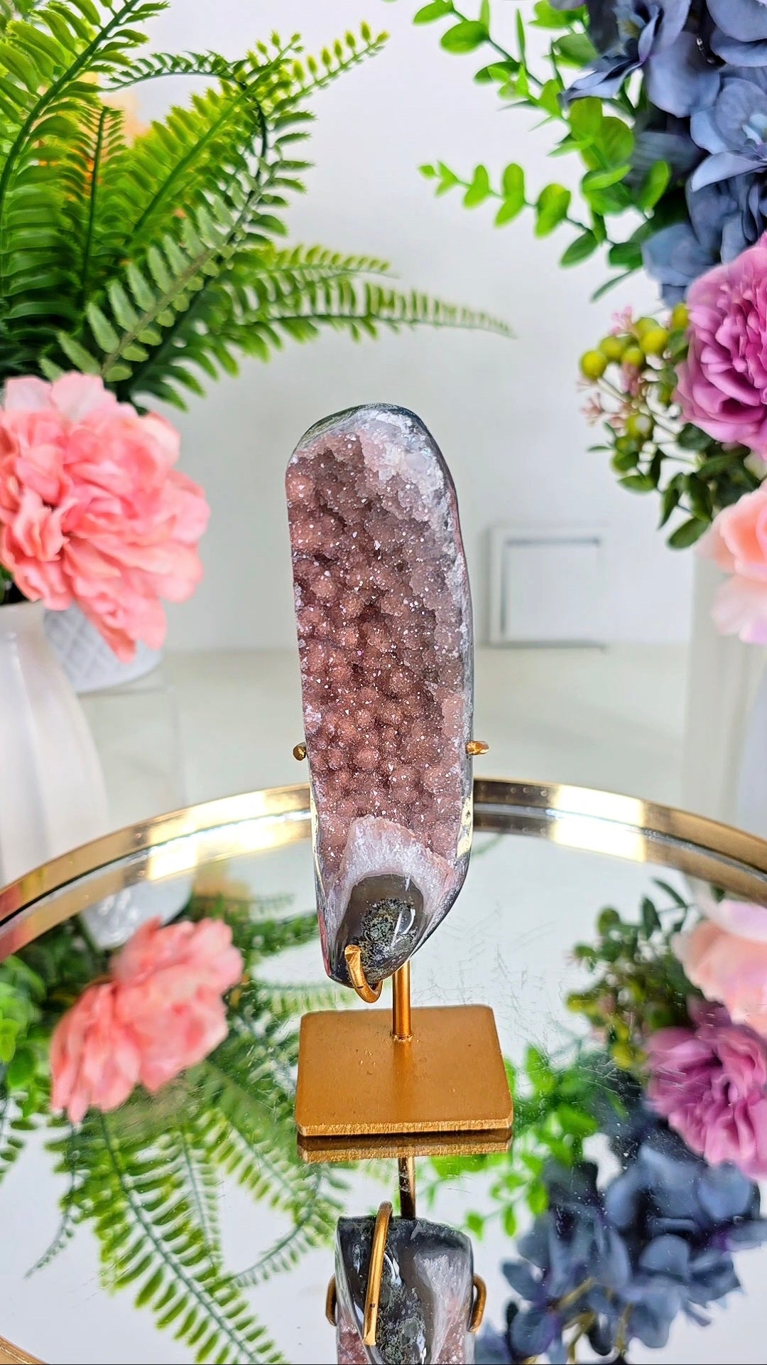 Rainbow Amethyst on Stand 46