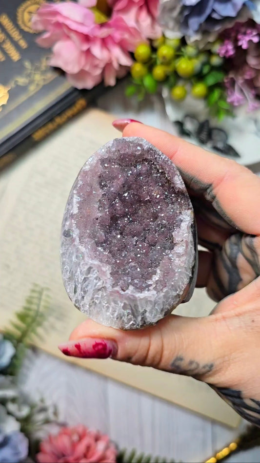 Rainbow Amethyst Cut Base 93