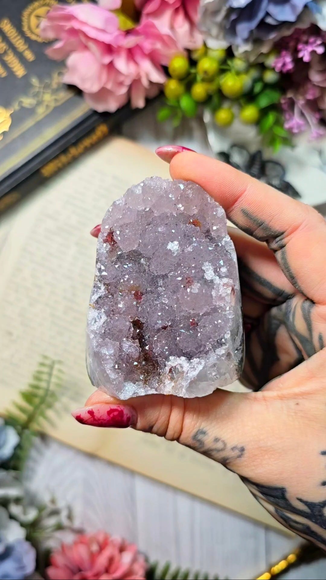 Rainbow Amethyst Cut Base 94