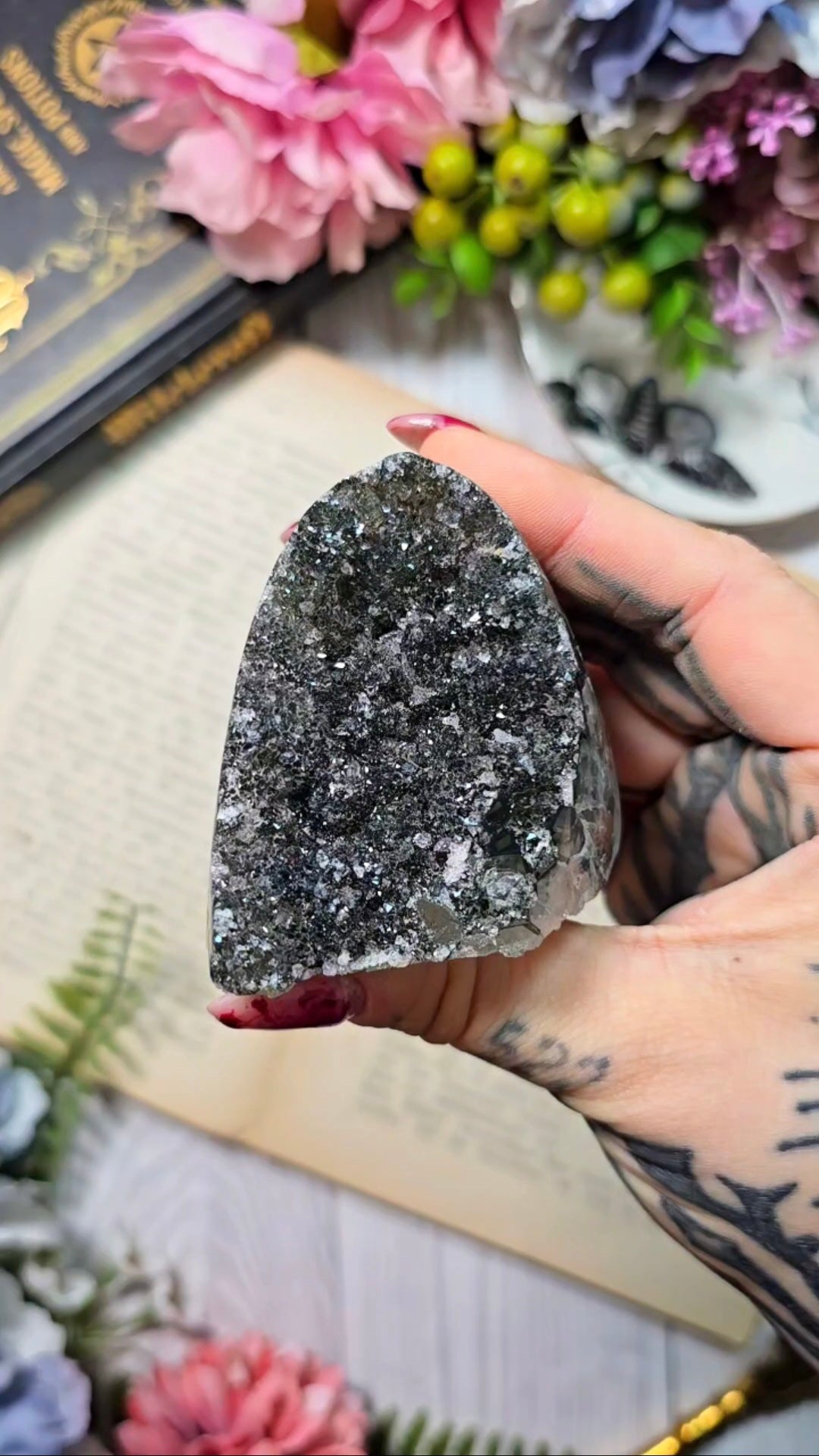 Rainbow Amethyst Cut Base 95