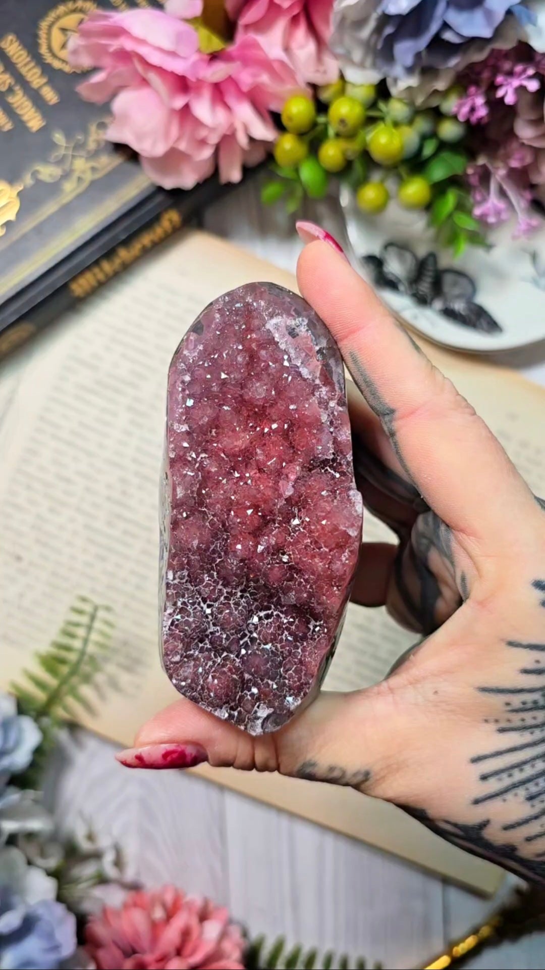 Rainbow Amethyst Cut Base 97