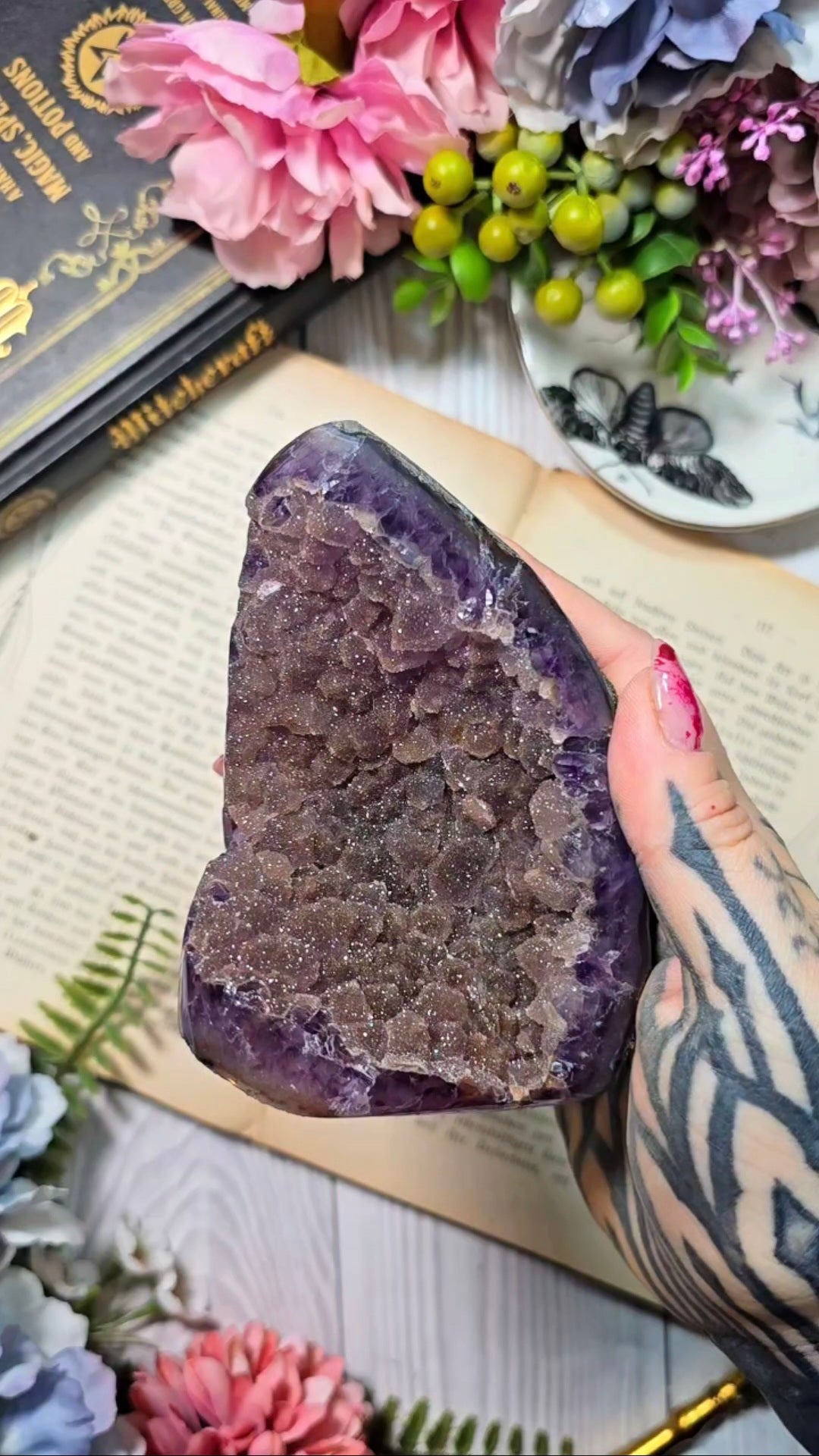 Rainbow Amethyst Cut Base 99