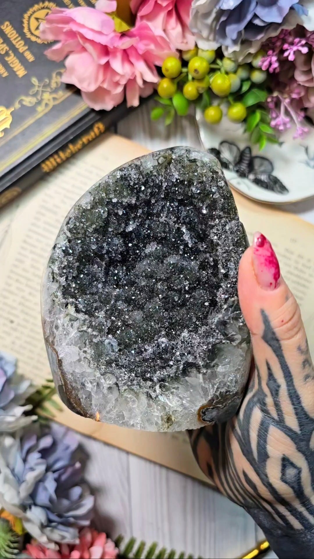 Rainbow Amethyst Cut Base 103