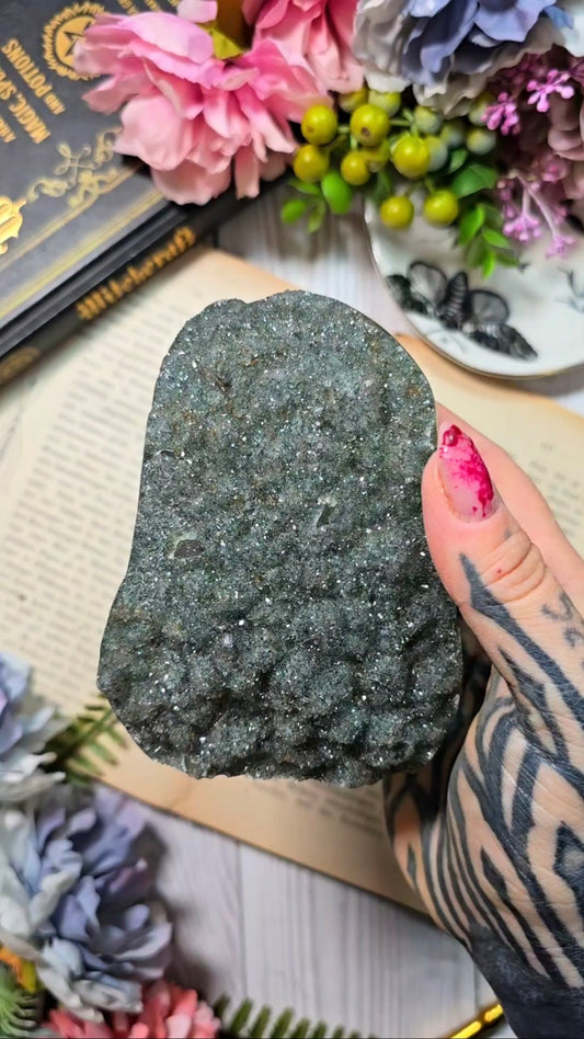 Rainbow Amethyst Cut Base 104