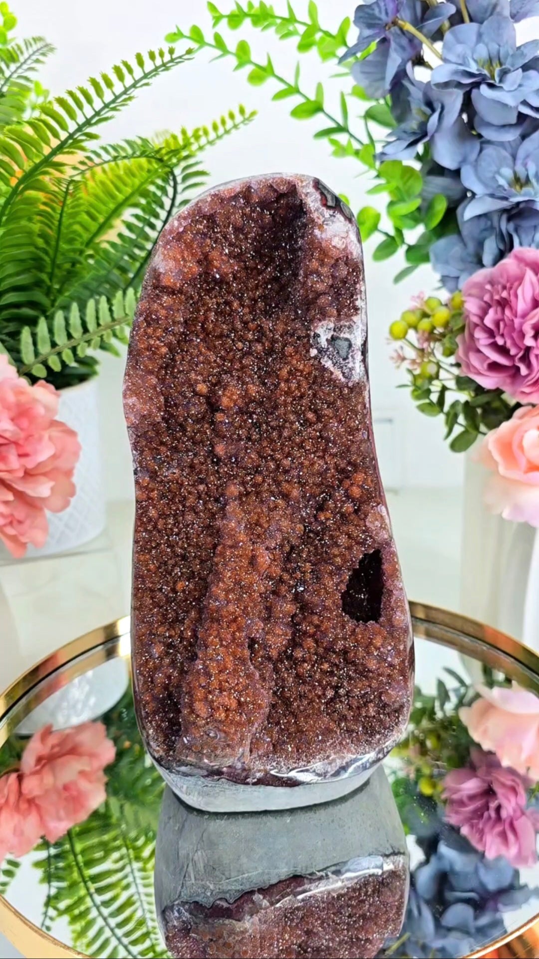 Rainbow Amethyst Cut Base 106