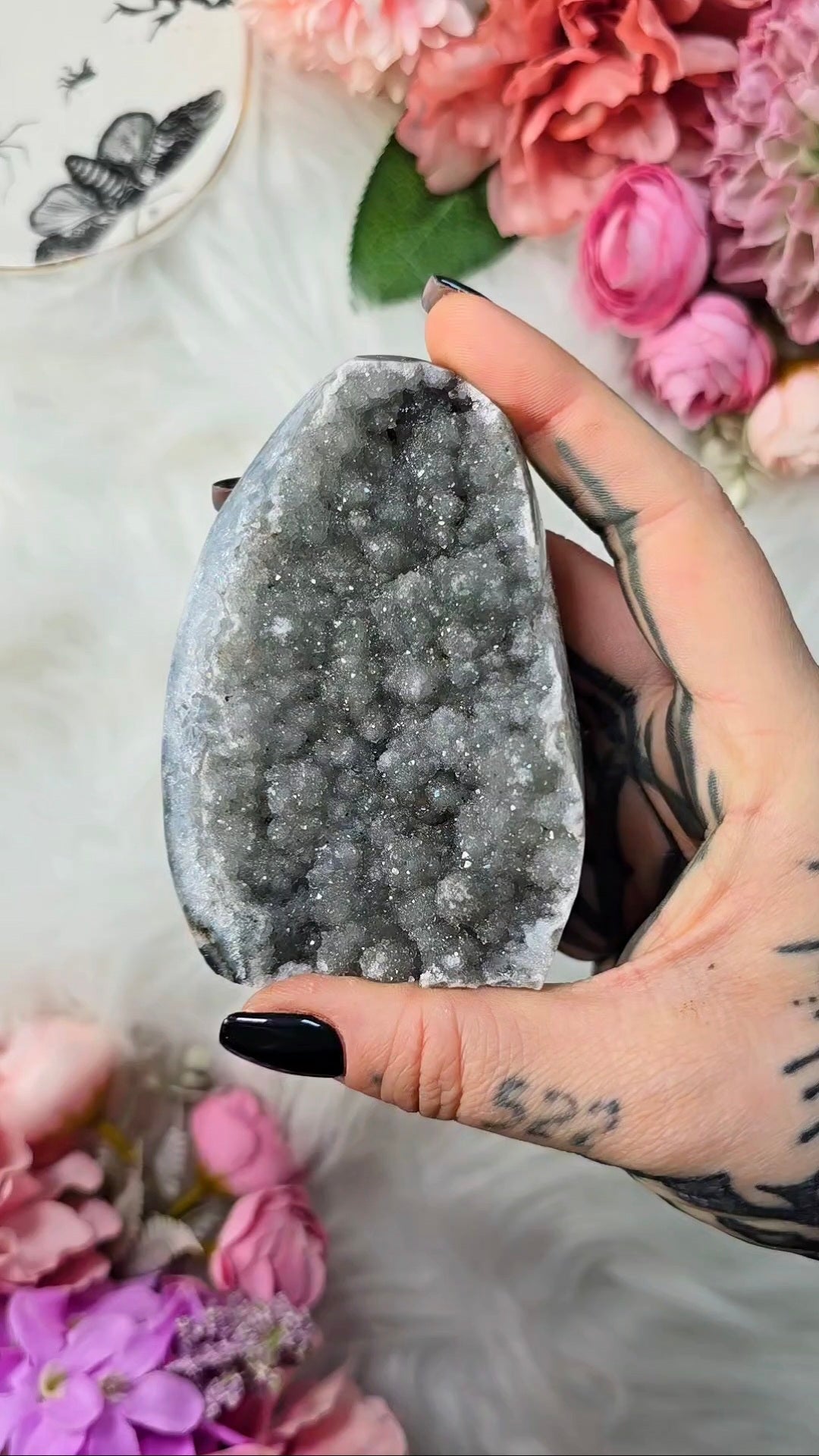 Rainbow Amethyst Cut Base 107