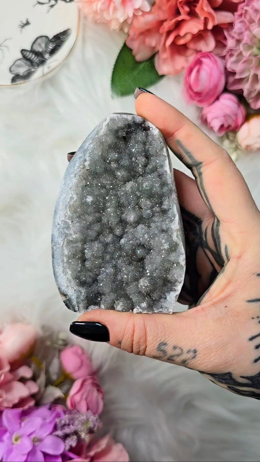 Rainbow Amethyst Cut Base 107