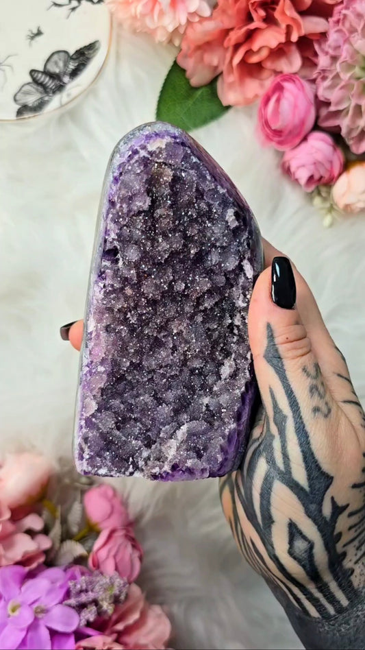 Rainbow Amethyst Cut Base 111