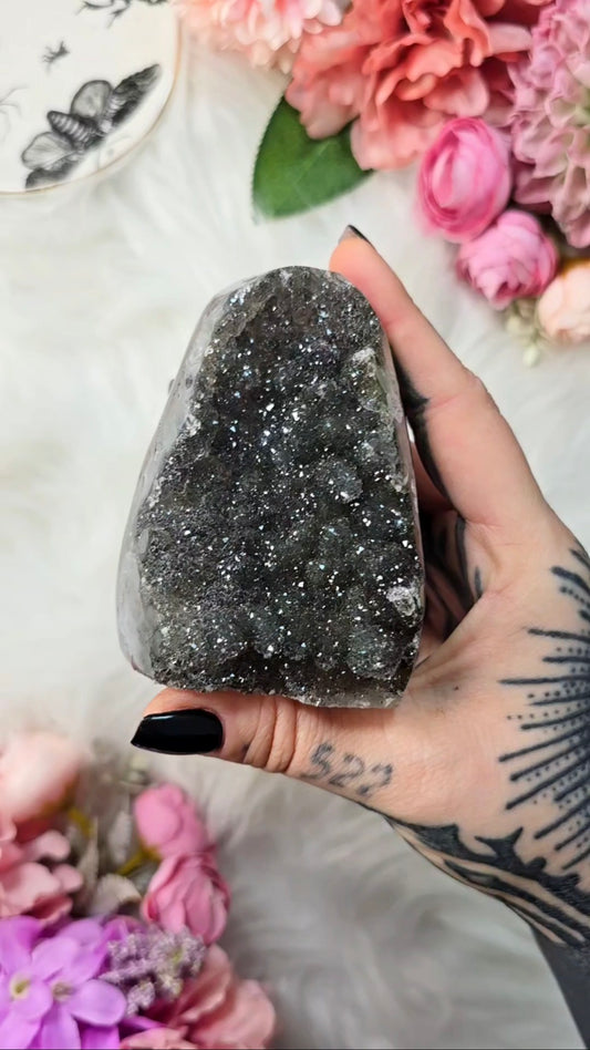 Rainbow Amethyst Cut Base 114