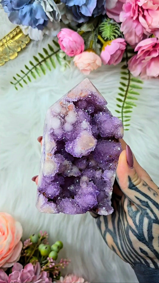 Pink Amethyst tower CT762