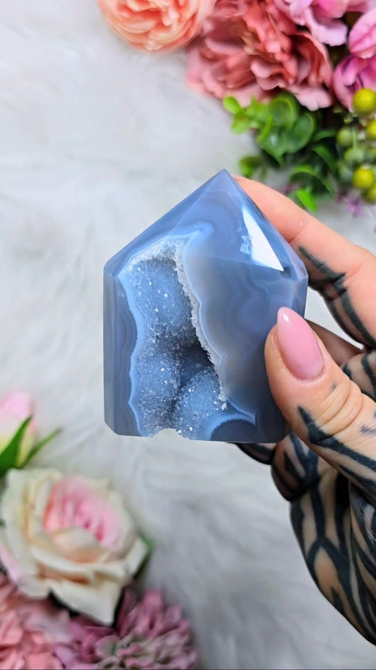 Druzy Agate tower CT772