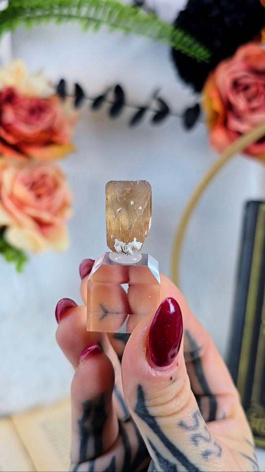 Natural Topaz Crystal 02 | Unique Collector Display Piece