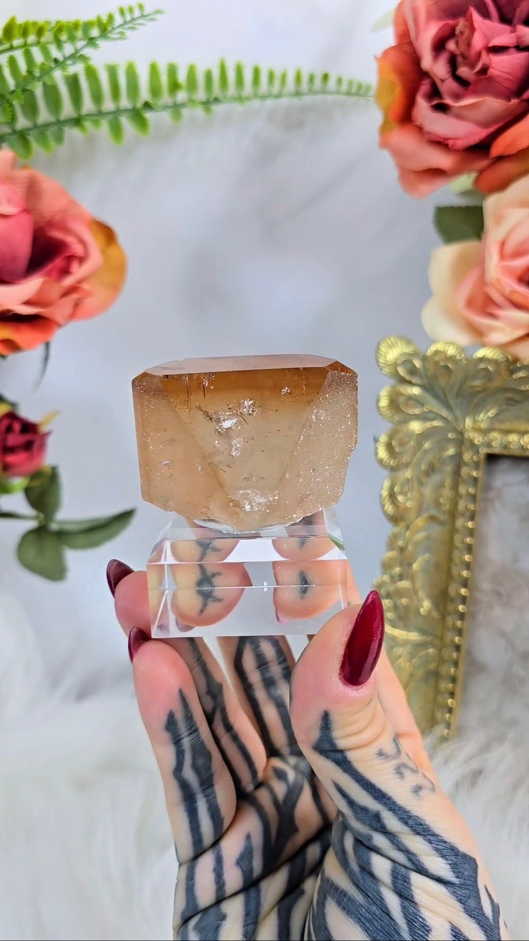 Natural Topaz Crystal 09 | Unique Collector Display Piece