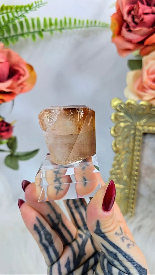 Natural Topaz Crystal 07 | Unique Collector Display Piece