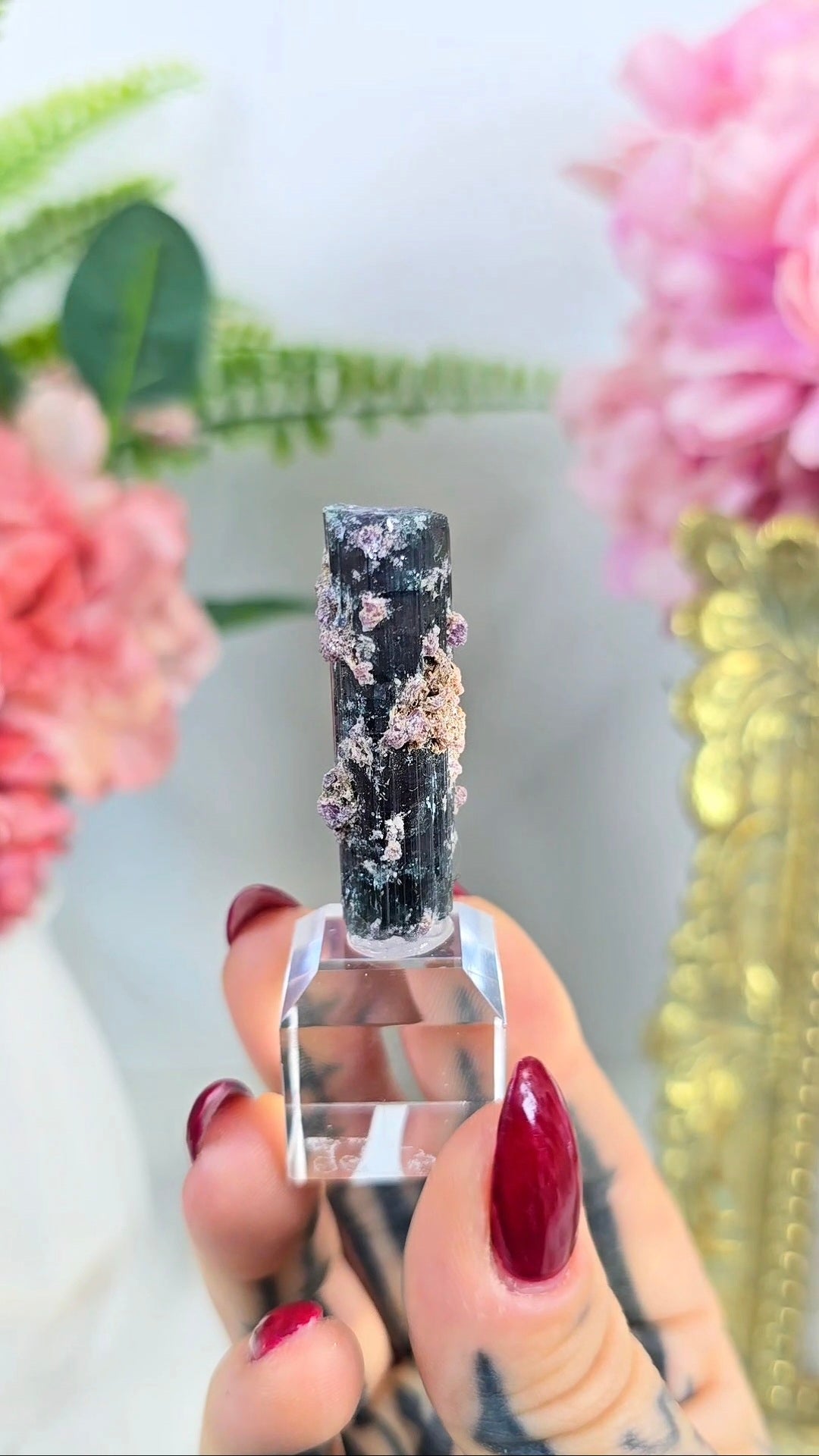 Tourmaline with Lepidolite