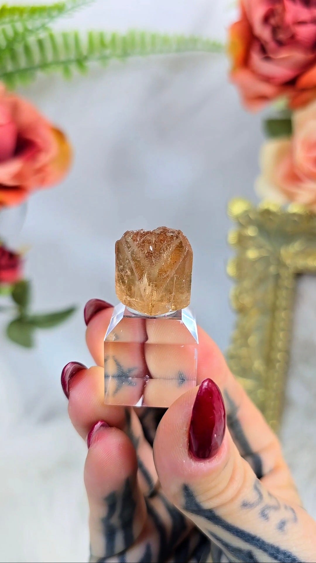 Natural Topaz Crystal 05 | Unique Collector Display Piece