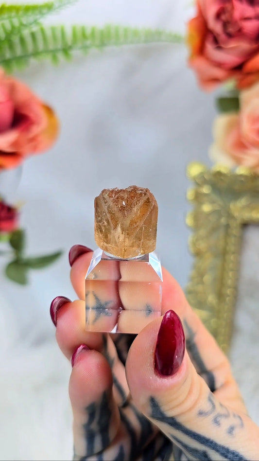 Natural Topaz Crystal 05 | Unique Collector Display Piece