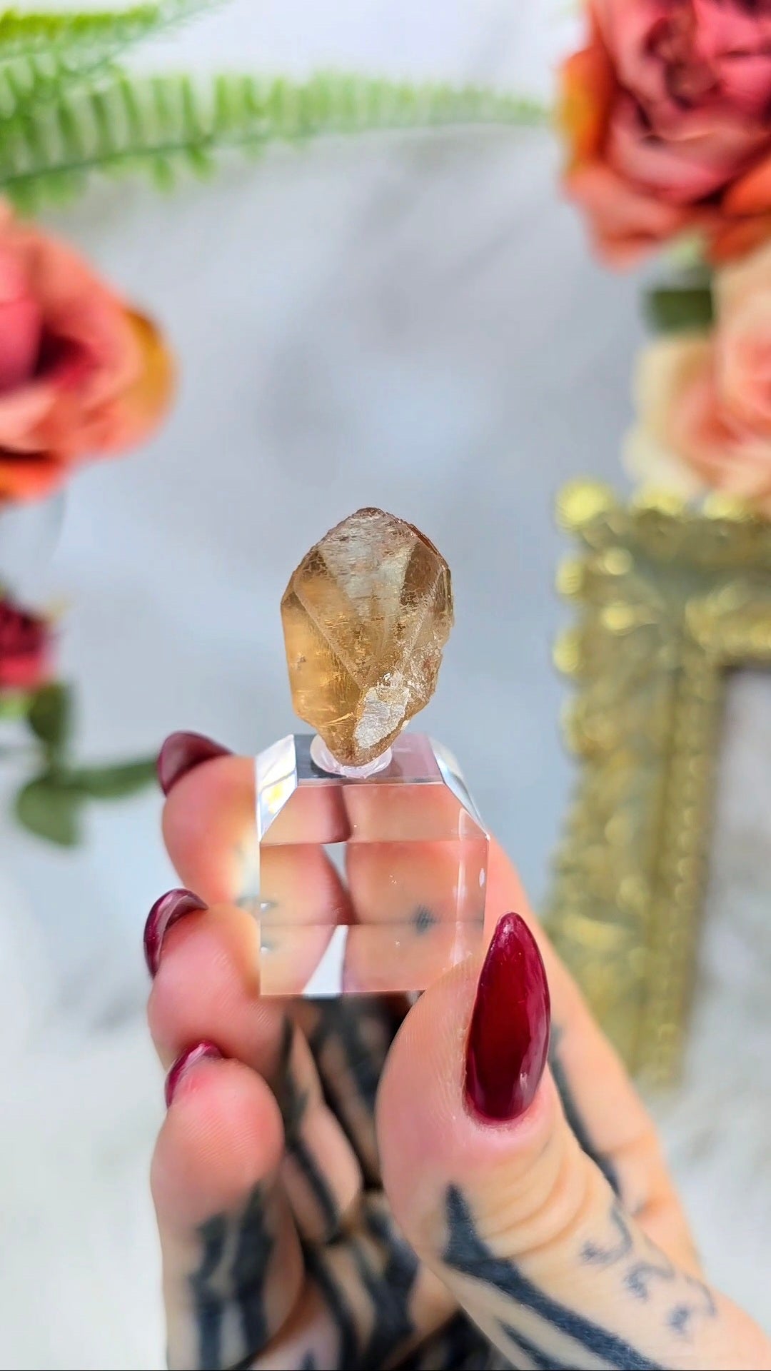 Natural Topaz Crystal 04 | Unique Collector Display Piece