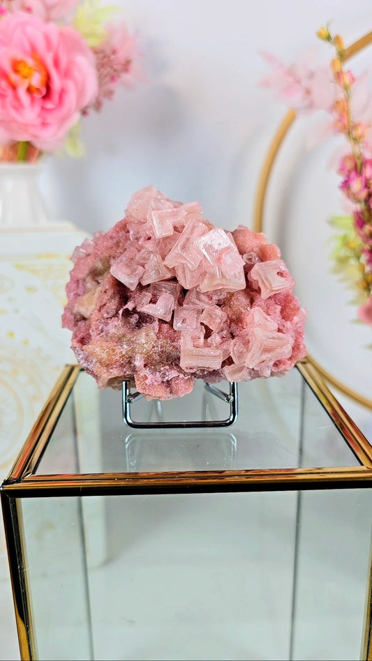 Pink / Green Halite H03