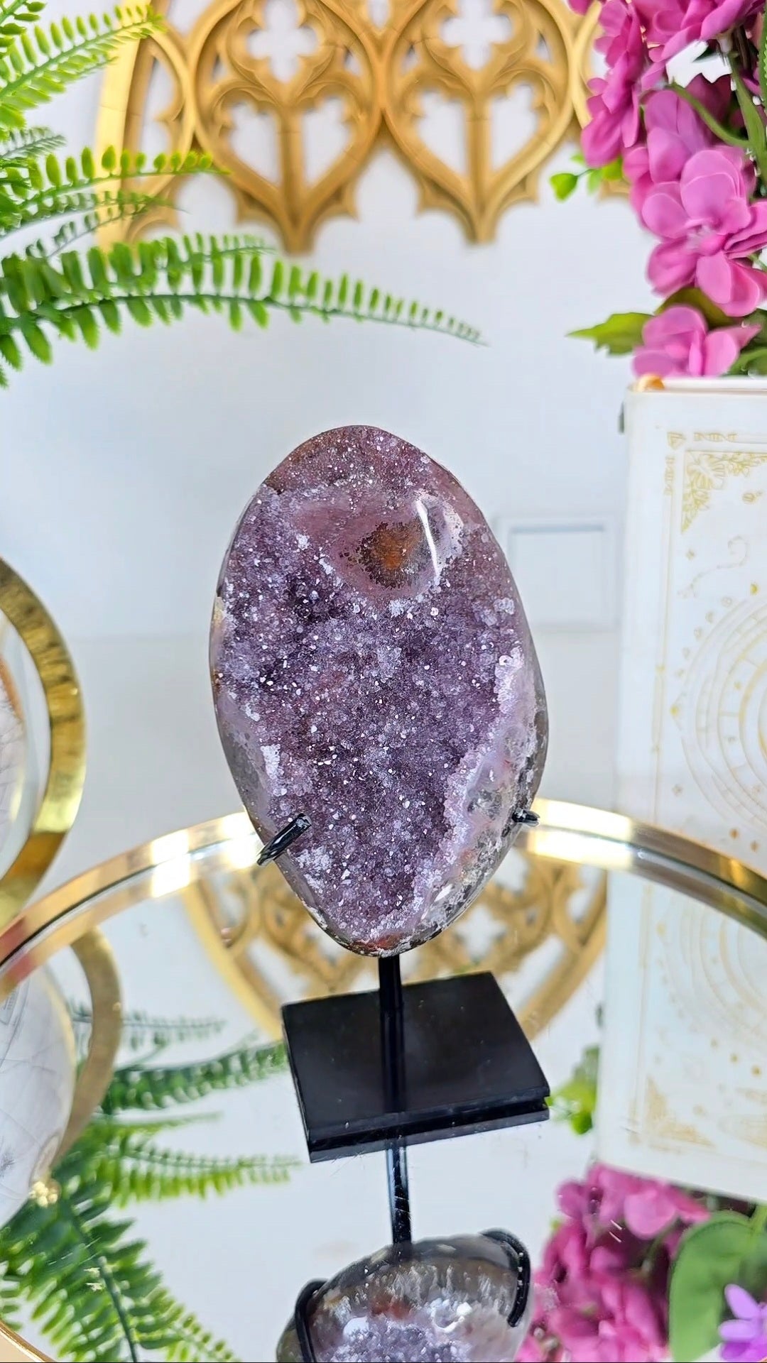 Rainbow Amethyst on Stand 122